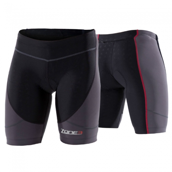 Zone3 Aquaflo Tri short Damen schwarz/grau 2015 Z14187